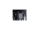 Harley Davidson Dyna [1999-2017]-high-performance air filter black, ribbed-5