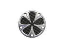 Harley Davidson Fl Shovel [1970-1984]-mesh point cover chrome-1