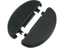 Harley Davidson Touring [1985-2025]-Half moon Food boards Black-1