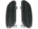 Harley Davidson Touring [1985-2025]-Extended Trot Boards Schwarz-2