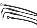 Harley Davidson Touring [2008-2013]-13 "excavator bar cable set black vinyl-2