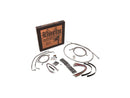 Harley Davidson Flstn [2014-2014]-16 "Gorilla bar cable set stainless steel clear ...-1