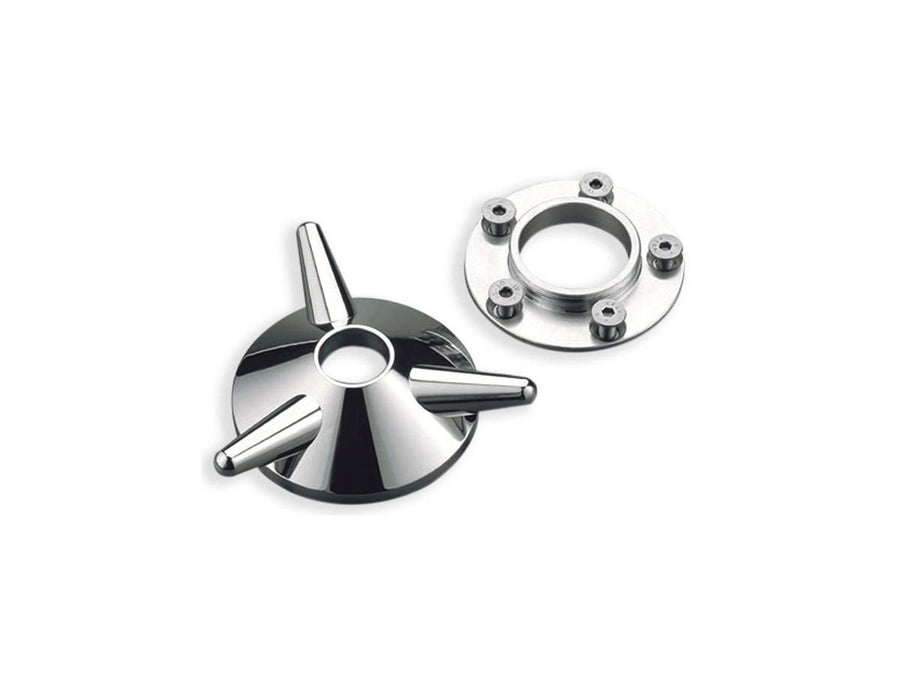 Harley Davidson FX Model [1985-1994]-Vintage Spinner Axis cover Chrome