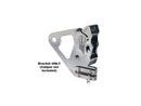 Harley Davidson Softail [2000-2006]-brake caliper Monday brake chrome-3
