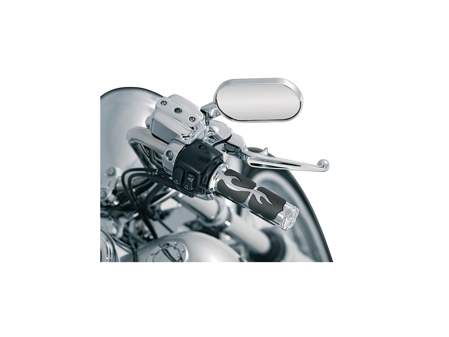 Harley Davidson Fl Shovel [1981-1984]-ISO flame handle chrome 1 "gas trains