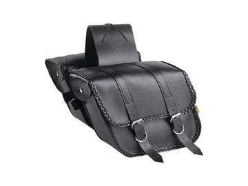 Harley Davidson-braided sloping overnight saddish pockets compact