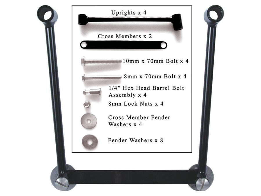 Harley Davidson-universal saddlebag hard montage set