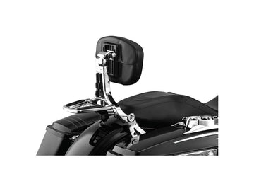 Harley Davidson - multi -purpose backrest for drivers or passenger chrome - 0