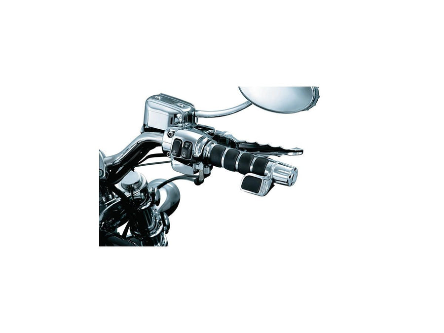 Harley Davidson Fl Shovel [1981-1984]-Premium ISO Gripche Chrom 1 "Gas trains