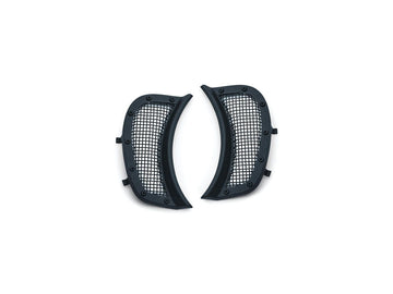Harley Davidson Fltruse [2015-2016]-mesh headlight ventilation accent black satin