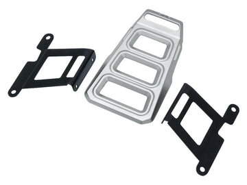 Harley Davidson Sportster [2004-2020]-Dillinger luggage rack silver