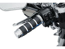 Harley Davidson Touring [2008-2024]-ISO handle covers for HD heated handles chrome-2