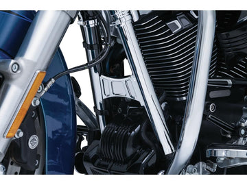 Harley Davidson Touring [2014-2024]-Deluxe neck cover chrome - 0