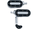 Harley Davidson Sportster [1991-2020]-Heavy Industry Switchblade Footrests Chrome-1