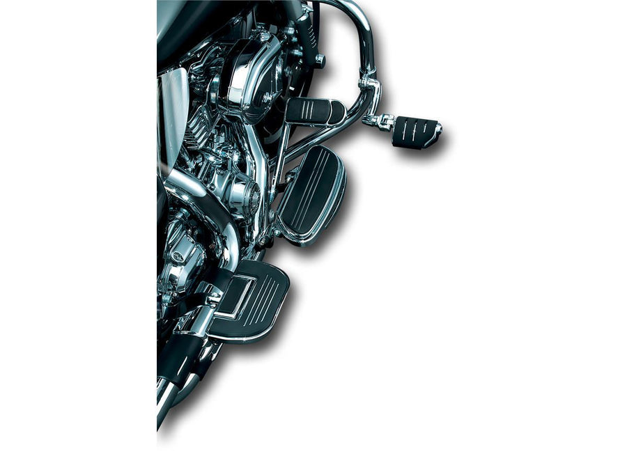 Harley Davidson - Longhorn Offset Highway Footrests with 1 1/4 "Magnum Schnellklemme