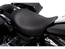 Harley Davidson Touring [2008-2025]-Minimalist Solo Vinyl seat black vinyl-1