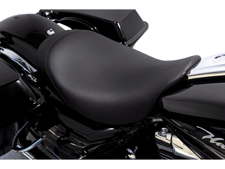 Harley Davidson Touring [2008-2025]-Minimalist Solo Vinyl seat black vinyl