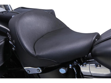 Harley Davidson FLSTF [2014-2017]-Bigist Solo Vinyl seat black vinyl