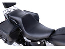 Harley Davidson Flstf [2014-2017]-Lowist 2-up vinyl seat black vinyl-1