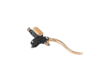 Harley Davidson-Deluxe brake cylinder kit brass polished lever and