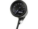 Harley Davidson - Velona Tachometer 48 mm, stainless steel black varnished speedometer-1