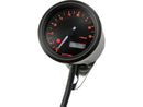 Harley Davidson - Velona Tachometer 48 mm, stainless steel black varnished speedometer-6