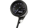 Harley Davidson - Velona Tachometer 48 mm, stainless steel black varnished speedometer-5