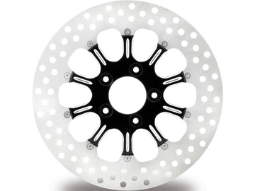 Harley Davidson Sportster [1986-2010]-Revel brake disc contrast cut platinum ...