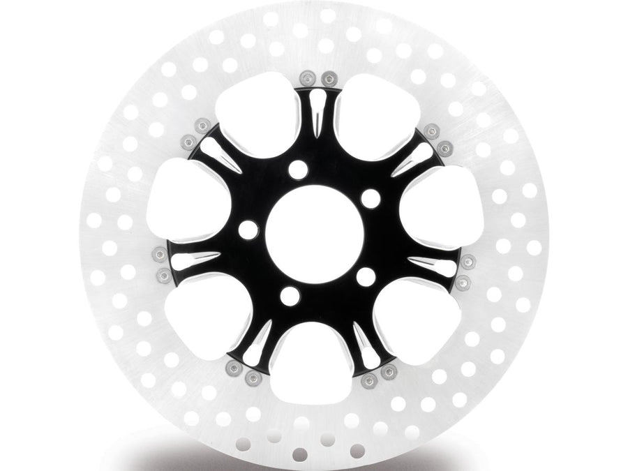 Harley Davidson Sportster [2014-2020]-Virtue brake disc contrast cut platinum