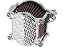 Harley Davidson Dyna [1999-2017]-Omega V-FIN Air Filter Chrom-1