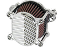 Harley Davidson Dyna [1999-2017]-Omega V-FIN Air Filter Chrom-3