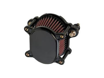 Harley Davidson Sportster [1991-2006]-Omega Glatter Black Air Filter