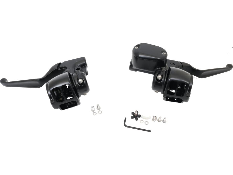 Harley Davidson Sportster [2014-2020]-Sporter 14-up handlebar control set black ...