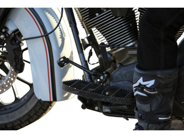 Harley Davidson Touring [1985-2025]-MX-Style Free Board black powder-coated ... - 0