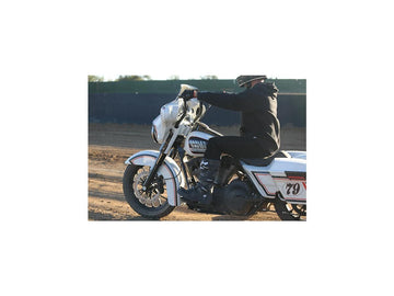 Harley Davidson Touring [1986-2025]-MX-Style Pediatric Food Beds Black - 0