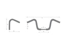 Harley Davidson Sportster [1986-2016]-10 Bad Ape Hanger handlebar non-great 3-hole-2