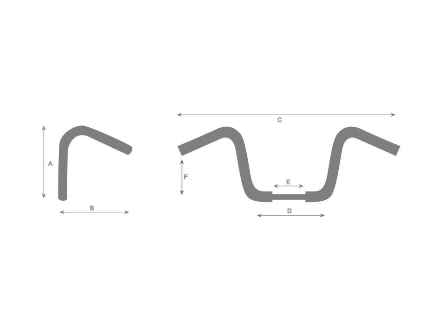 Harley Davidson Sportster [1986-2016]-10 Bad Ape Hanger handlebar non-great 3-hole