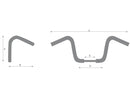 Harley Davidson Sportster [1986-2016]-10 Bad Ape Hanger handlebar non-great 3-hole-3