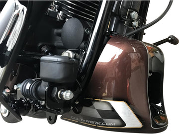 Harley Davidson FXSBSE [2013-2014]-Racing frame cover for Softail models