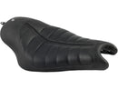 Harley Davidson Sportster [2004-2020]-Enzo Horizontal Solositz Schwarz Vinyl-1