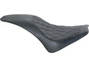 Harley Davidson Scout [2015-2024]-2-up boss diamond seat black vinyl-1
