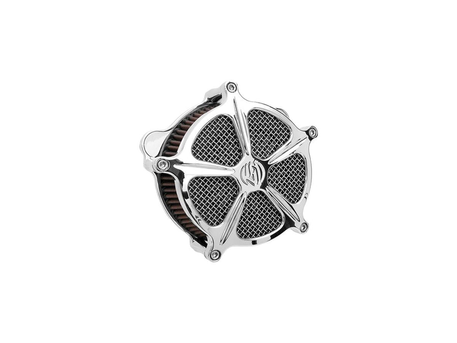 Harley Davidson FX Model [1993-1994]-Venturi Speed ​​5 Air Filter Kit Chrom