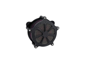Harley Davidson Touring [2008-2016]-Venturi Speed ​​7 air filter kit Black Ops