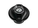 Harley Davidson Dyna [1996-2017]-Cafe Fuel Ads Lid Black Ops-1