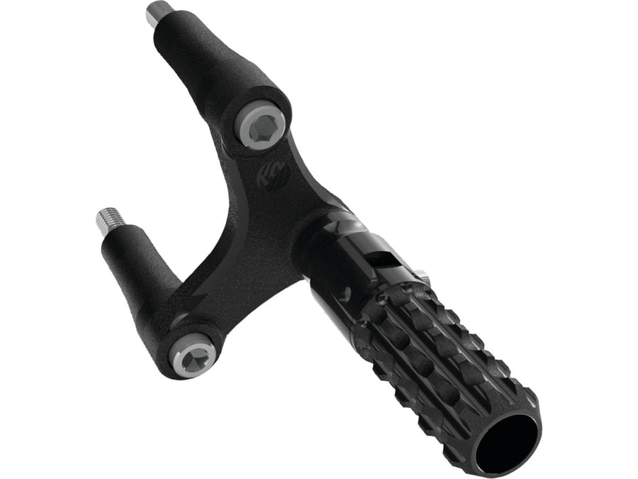 Harley Davidson Sportster [2004-2020]-Traction Socius Footrest Kit Black Ops