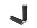 Harley Davidson Touring [2008-2024]-Traction Grips Chrom 1 "Gas train by wire-3