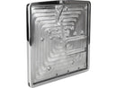 Harley Davidson - Inner license plate base plate Swedish size 200x160mm aluminum-3