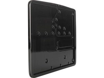 Harley Davidson - Inner license plate base plate Swedish format 200x160mm black