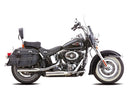 Harley Davidson FXSB [2017-2017]-Double grooves panties-on polished silencer-1