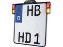 Harley Davidson-All-Inn 2.0 license plate holder base plate with-13